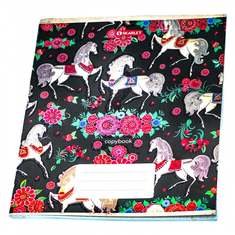 Տետր 96թ Skarlet Լայն Փայլուն 2